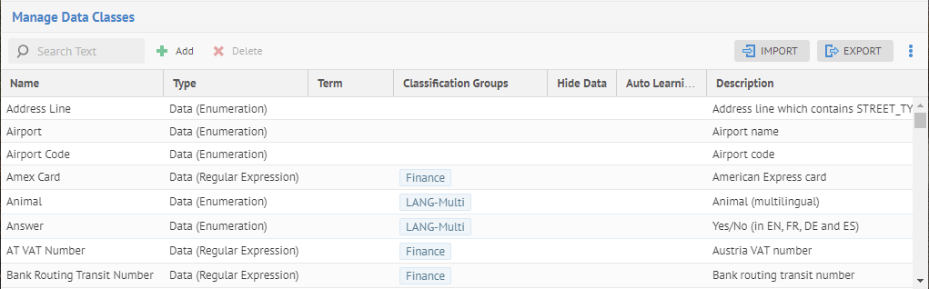 Graphical user interface, table Description automatically
generated